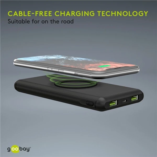 Goobay Wireless Schnelllade-Powerbank 10000mAh 14 Goobay Wireless Schnelllade-Powerbank 10000mAh – Bild 14